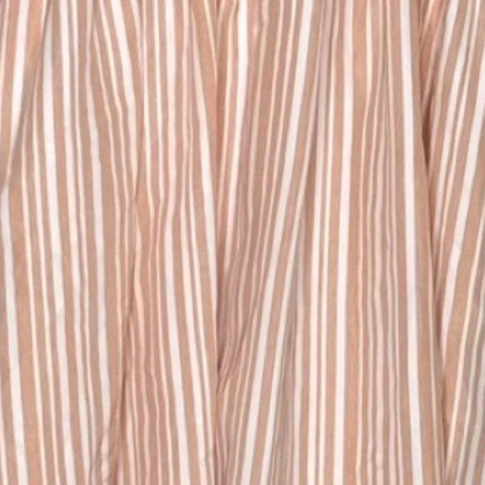 Habitual Dress Girls 16 Blush Pink White Striped Bow Asymmetric‎ Party Dance